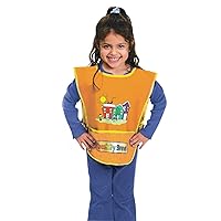 Chenille Kraft 5207 Kraft Artist Smock, Fits Kids Ages 3-8, Vinyl, One Size Fits All, Bright Colors