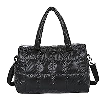 Puffy Crossbody Bag Quilted Crossbody Handbags for Women Lightweight Puffer Shoulder Bag Down Cotton Padded Hobo Bag