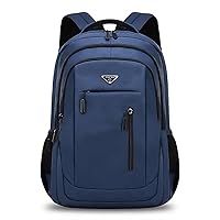 Large Capacity Backpack for School, 15.6 Inch Laptop Compartment (Blue, 47x33x17 cm)