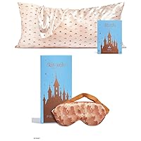 Disney x Kitsch Satin Pillowcase (King, Desert Crown) & Satin Sleep Mask with Discount
