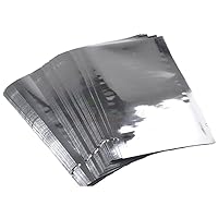 100pcs Silver Aluminum Foil Mylar Bag Vacuum Sealer Food Storage Package Safety 710cm