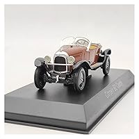 Scale Model Cars for Citroen B2 Caddy 1923 Brown Diecast Model Toys Cars Limited Collection Auto Hobby Gift 1/43 Toy Car Model