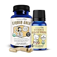 Legendairy Milk Liquid Gold + Baby Vitamin D3 & K2 Liquid Drops - Lactation Supplement for Breast Milk Supply and Milk Flow - Baby Vitamins for Immune Support and Bone Development