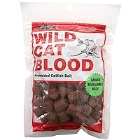 Wild Cat Pre-Molded Catfish Bait,Brown