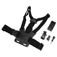 plplaaoo Phone Chest Mount,Adjustable Selfie Chest Mount Harness Strap,Phone Chest Mount with Cell Phone Clip Holder Harness Strap Holder Cell Phone Clip for Action Camera POV Compatible