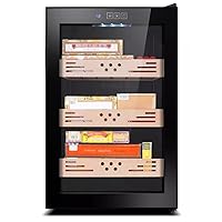 Humidors, Smart Electronic Humidor Temperature-Controlled Cigar Humidor Ceshelf Cigar Storage Cabinet/a/46 * 52 * 73.8Cm