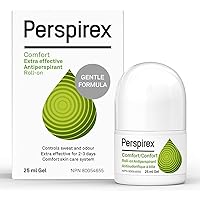 Perspirex Comfort Antiperspirant for Men and Women – Roll On Deodorant for Protection Against Sweat and Odour