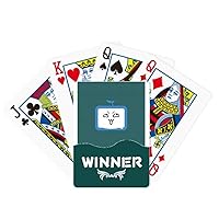 Saplings Insidious Small TV Face Original Winner Poker Playing Card Classic Game