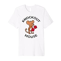 Knockout Mouse - Funny Science, Microbiology, Funny Genetics Premium T-Shirt