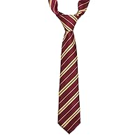 Premium Harry Potter Tie Striped House Crest Necktie Neckwear Tie