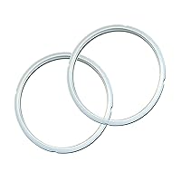 Instant Pot Sealing Ring Mini 3-Qt, Inner Pot Seal Ring, Electric Pressure Cooker Accessories, Non-Toxic, BPA-Free, Replacement Parts, Clear, 2 Count ( Pack of 1)