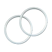 Instant Pot 2-Pack Sealing Ring Mini 3-Qt, Inner Pot Seal Ring, Electric Pressure Cooker Accessories, Non-Toxic, BPA-Free, Replacement Parts, Clear