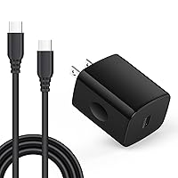 25W Fast Phone Charger for Motorola Edge, Edge+, Razr, 2021 2022 2023, One 5G, Moto G Stylus, Pure, Play, Power, G8 G7 Plus, X4 Z4 Z3 Z2 Play Force, Wall Power Adapter with USB C to C Cable