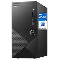 Dell Vostro 3888 Full Size Tower Business Desktop Computer, Intel Octa-Core i7-10700, 16GB DDR4 RAM, 512GB PCIe SSD + 1TB HDD, DVDRW, 802.11AC WiFi, Bluetooth, Keyboard and Mouse, Windows 11 Pro