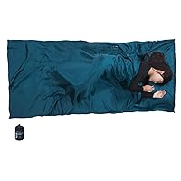 Silk Sleeping Bag Liner, Silk Sleep Sack, Extra Wide 87