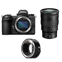 Nikon Z 6II Mirrorless Camera, Bundle with Nikon NIKKOR Z 24-70mm f/2.8 S Lens, Nikon FTZ II Mount Adapter