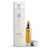 Global Keratin GK Hair Moisturizing Conditioner (33.8 fl.oz/1000ml) - Hair Smoothing Serum - 100% Pure Organic Argan Oil 1.69 Fl Oz