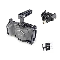 MAGICIRG Cage Kit for BMPCC 4K & 6K + SSD Mount Bracket for Samsung T5 /T7 SSD