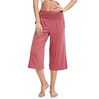 Casual Pants for Women Women's High Waist Trousers with Pockets, S XXL