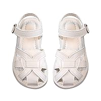 Baby Sandals 12-18 Months Girls' Sandals Baby Beach Shoes Baotou Braided Boys' Sandals Soft Soles Girl Slides for