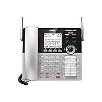 VTech CM18445 Main Console - DECT 6.0 4-Line Expandable Small Business Office Phone with Answering System