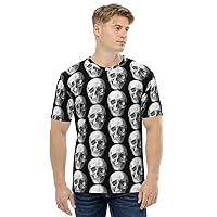 Skull Family Men's/Women's Sublimation T-Shirt by Ross Farrell