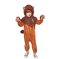 Rubies Child's Wizard of Oz Cowardly Lion Costume Jumpsuit and HeadpieceCostume Jumpsuit and Headpiece