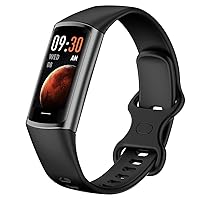 PASNEW Slim Smart Watch, Advanced Health and Fitness Tracker, GPS Sleep Tracking, Heart Rate, Calorie Pedometer, Waterproof Activity Tracker for Men and Women, 2.4 cm