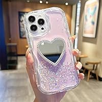 Stylish Makeup Mirror Glitter Star Clear Case for iPhone 13 11 12 14 Pro MAX X XS XR Camera Lens Protective Silicone Cover,Pink,for iPhone XR