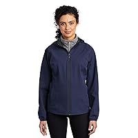 Port Authority Ladies Essential Rain Jacket, True Navy, XXXX-Large