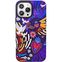 Casely iPhone 14 Pro Max Case | Viva La Vida | Frida Kahlo Floral Collage | Compatible with MagSafe