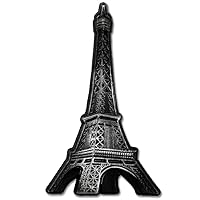 PinMart's Antique Nickel Eiffel Tower Paris France Landmark Lapel Pin