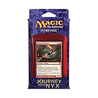 Magic: The Gathering (MTG Journey Into Nyx Intro Pack / Theme Deck - Voracious Rage - Red (Includes 2 Booster Packs)