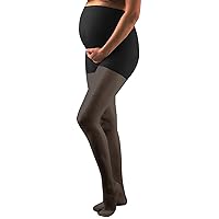 Sheer Maternity Pantyhose for Women - Graduated Compression 23-30 mmHg, Comfortable and Breathable Panty Hose, Ideal Maternity Shapewear for Under Dresses, Closed Toe