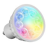 Smart LED Light Bulb Mi Light GU10 RGB CCT 4W Spotlight with Remote Controller Dimmable (1 Bulb)