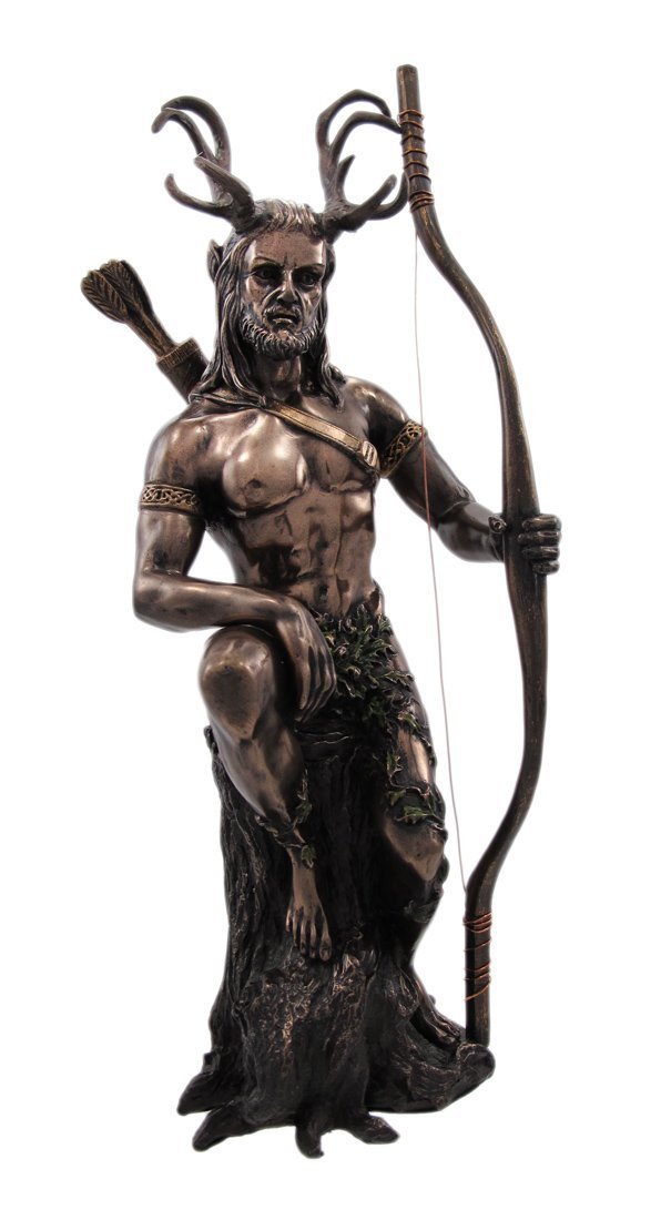 Private Label Herne The Hunter Bronzed Finish Statue Justice