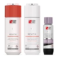 Revita Shampoo and Conditioner Set & Spectral.CSF Hair Serum - Hair Thickening Shampoo & Conditioner & Hair Growth Serum for Hair Loss Support, Hair Regrowth Serum, Thinning Hair Growt
