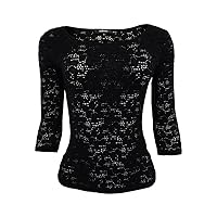 ChicBoutique Stretch Lace Top