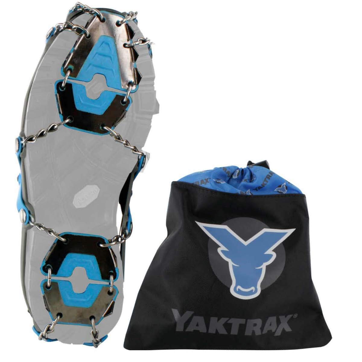 Yaktrax Summit Heavy Duty Traction Cleats with Carbon Steel Spikes for Snow and Ice (1 Pair)
