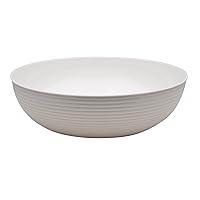 Cambro (RSB23CW148) 40 qt Round Ribbed Bowl - Camwear® [Case of 4]