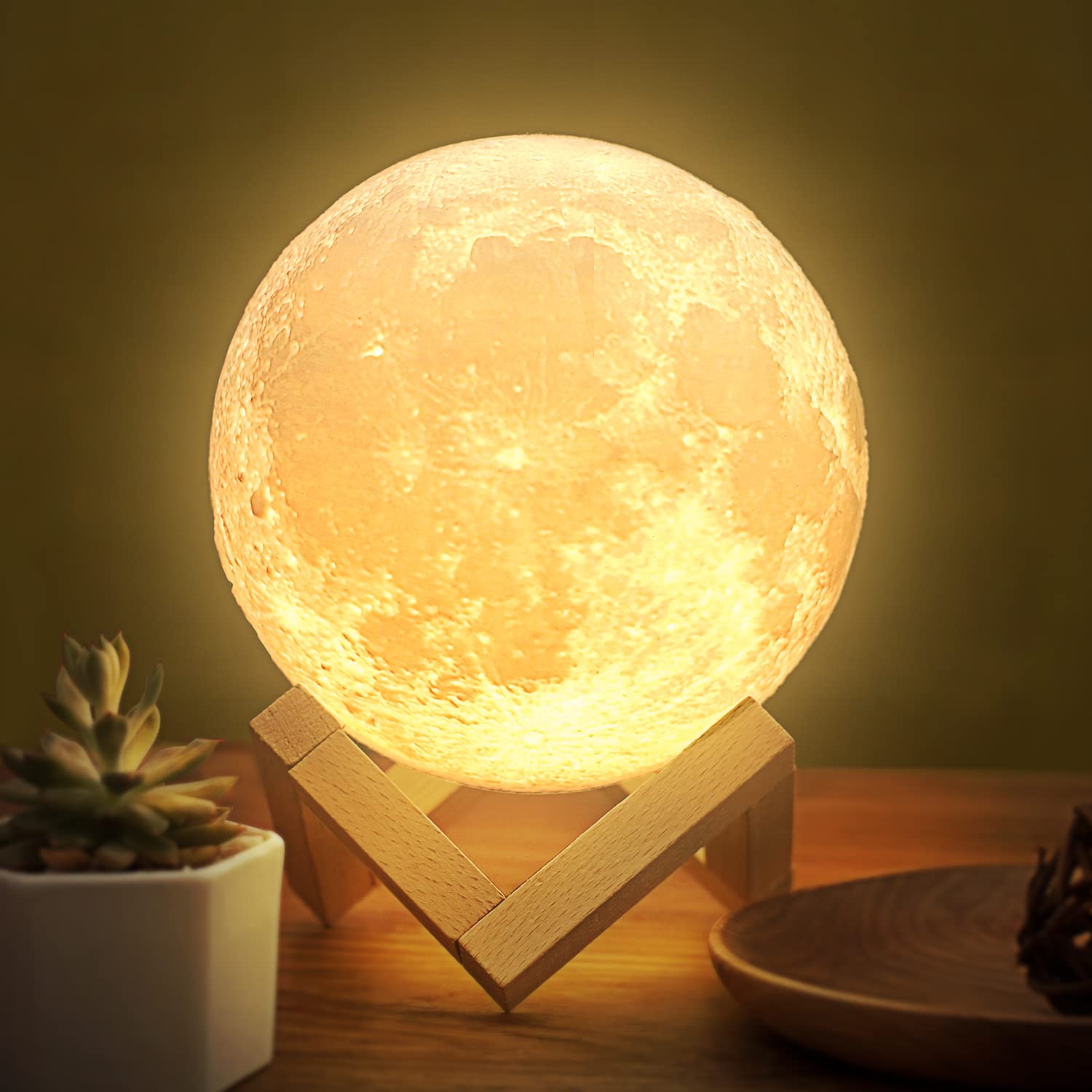 Mua Moon Lamp for Adults 3D Magical Globe Ball for Space Decor ...