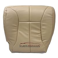 Xtreme Covers Driver Side Bottom Synthetic Leather Seat Cover TAN Compatible with Dodge Ram 1500 SLT Quad-Cab 1998-2001