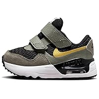 Nike Air Max SYSTM Baby/Toddler Shoes (DQ0286-007, Black/Dark Stucco/Black/Saturn Gold)