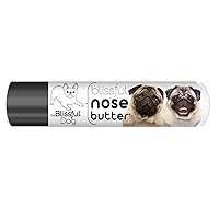 The Blissful Dog Fawn Pug Nose Butter, Versatile Dog Nose Balm for Dry Nose, Handcrafted Nose Moisturizer, Easy-to-Apply Dog Essentials, Unscented, 0.15 oz.