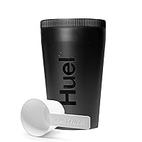 Scoop (90cc) with Huel Instant Meal Cup Pot Container Bottle - Durable,Leakproof, & Stylish Design - 450ml
