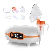 Smart Nebulizer,Real-time Intelligent Control,Nebulizer Machine for Adults and Kids - Portable Compression Nebulizer for Breathing with Timing Function for Home