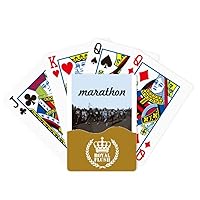 International Tennis National Royal Flush Poker Playing Card Game