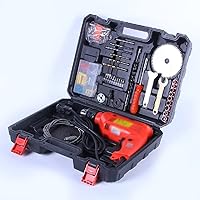 Multifunctional Hand Drill Household Impact Drill Power Tool Set Combination Hardware Toolbox