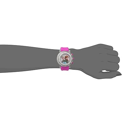 Accutime Kids Disney Frozen Digital LCD Quartz Wrist Watch with Strap, Cool Inexpensive Gift & Party Favor for Toddlers, Boys, Girls, Adults All Ages