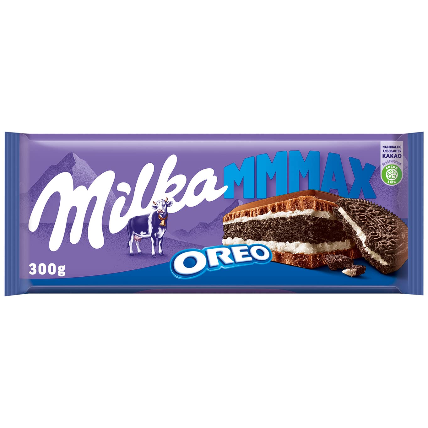 Mua Milka mit knusprigem Milka Đức Großtafel, trên 2024 Giaonhan247 Keks OREO Alpenmilch Schokoladentafel Zarte x chính hãng 300g Amazon Schokolade OREO 12 
